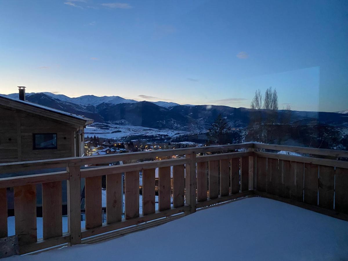 Chalet Des'Amy Et Sa Terrasse Pour 8/10 Personnes Font-Romeu-Odeillo-Via Exterior foto