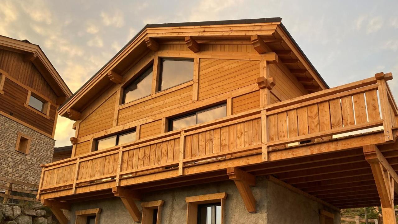 Chalet Des'Amy Et Sa Terrasse Pour 8/10 Personnes Font-Romeu-Odeillo-Via Exterior foto